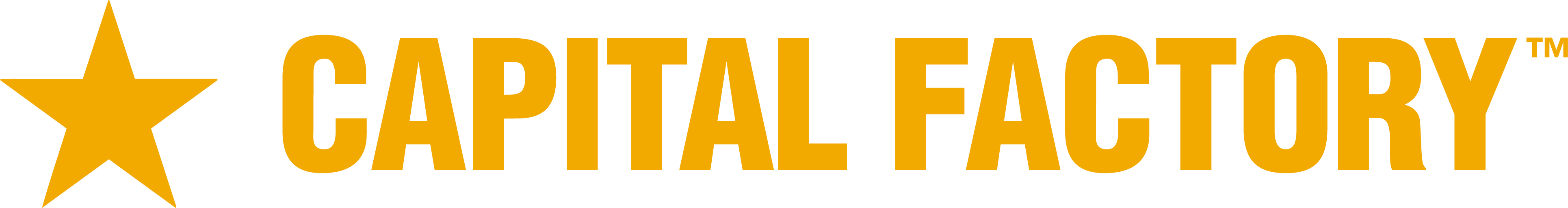 Capital Factory logo representing venture and defense startup ecosystem support